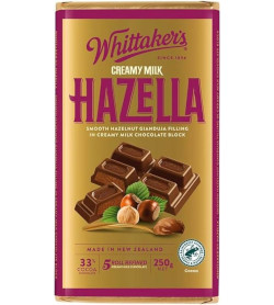 Whittakers Creamy Milk Hazella (250g)